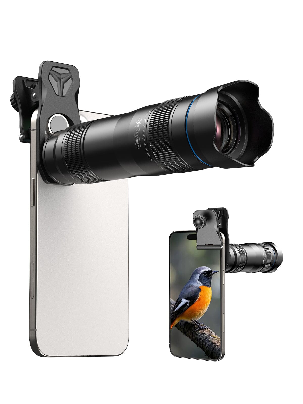 APEXEL 28x HD Phone Telephoto Lens Binoculars APEXEL