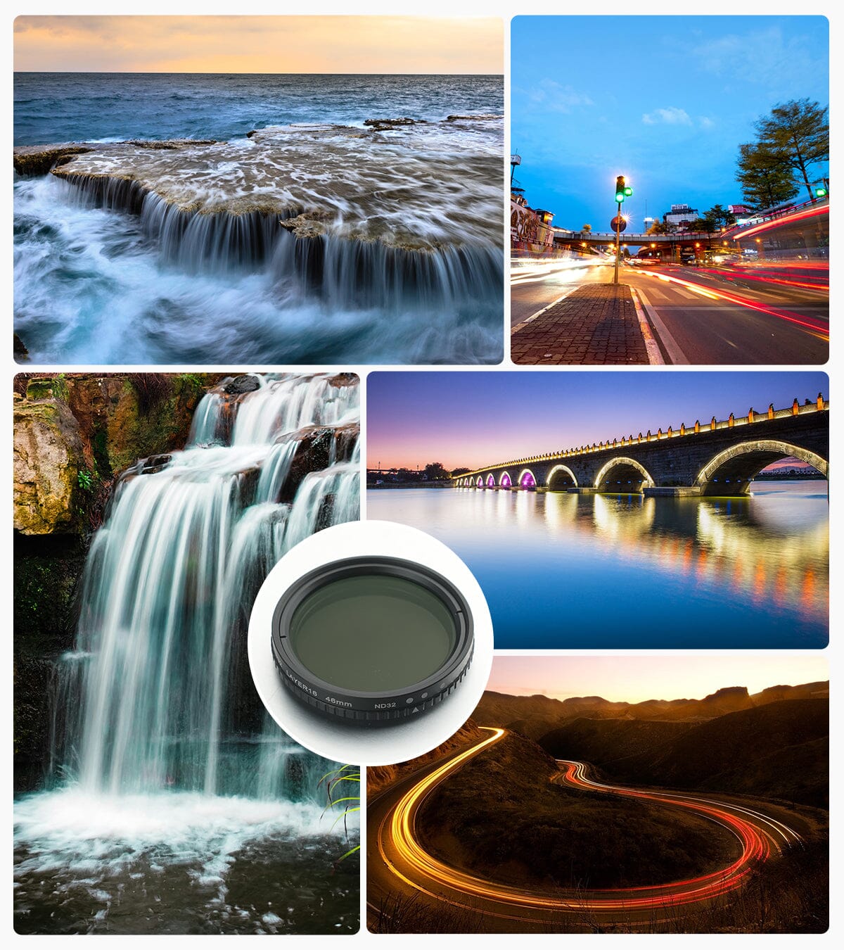 APEXEL Phone Lens 46mm/52mm/58mm/62mm Neutral Density Filter APEXEL Official