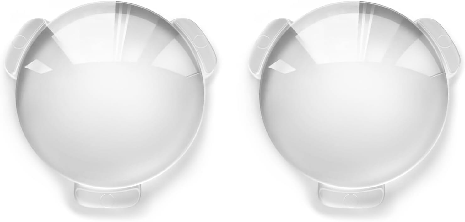 APEXEL Lens Set, Pop-Tech Optical Glass Lens Bi-Convex 34mm Diameter 45mm Focal Length Lenses for Google Cardboard VR APEXEL
