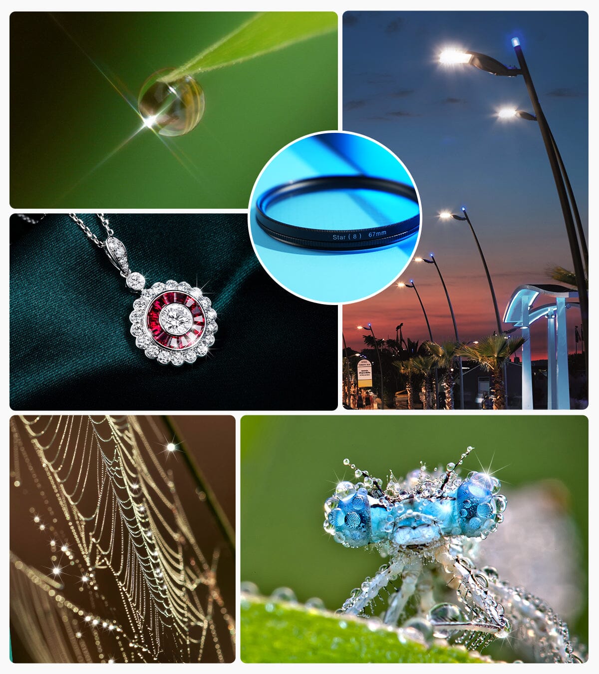 APEXEL Phone Lens 52MM/67MM Starburst Filters APEXEL Official