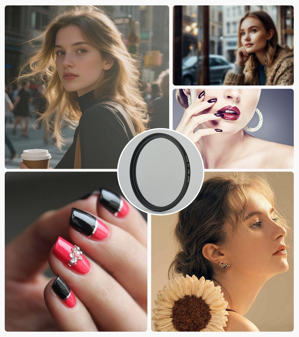 APEXEL Phone Lens 52mm/67mm Black Mist Filter APEXEL