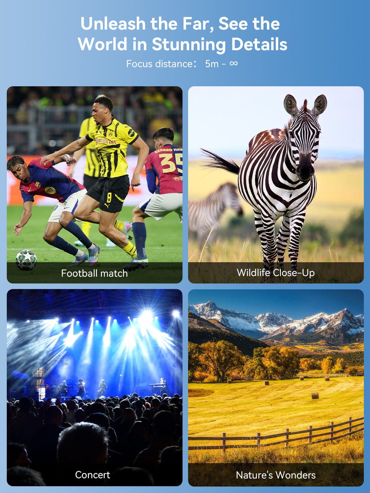 APEXEL 28x HD Phone Telephoto Lens Binoculars APEXEL