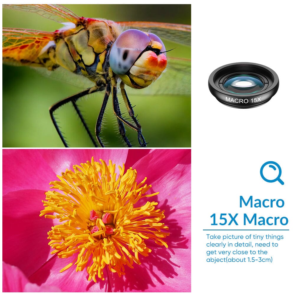 22X 10 in 1 Phone Lens Kit APEXEL