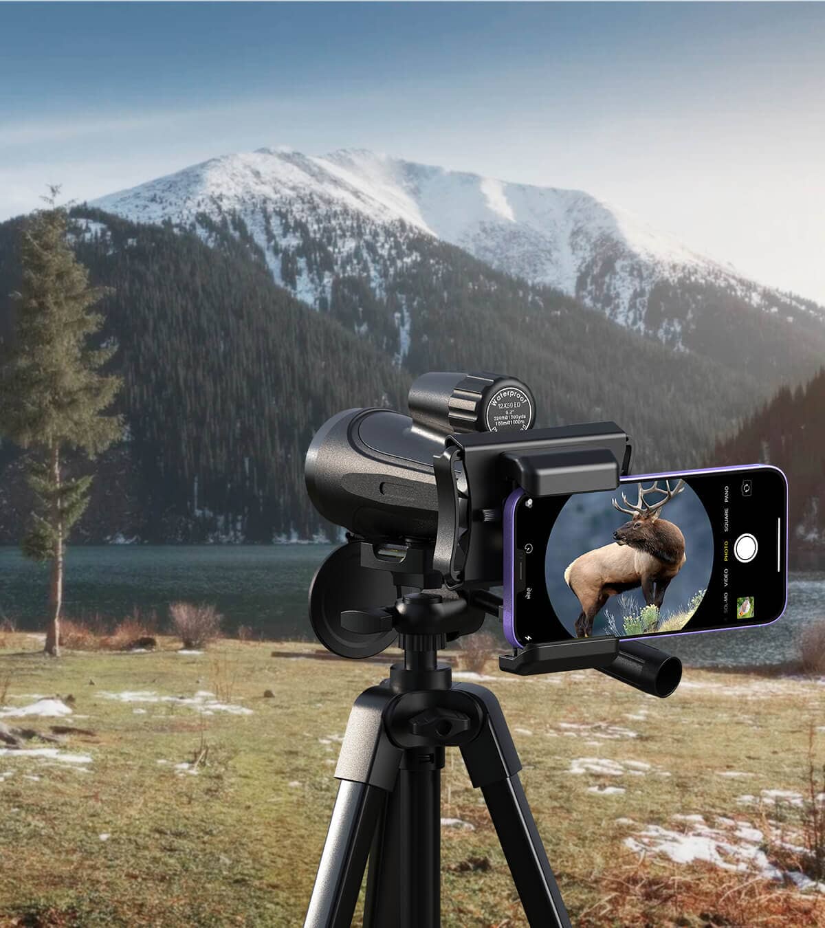 F002X iPhone Adapter for Binoculars/Microscopes/Telescopes APEXEL