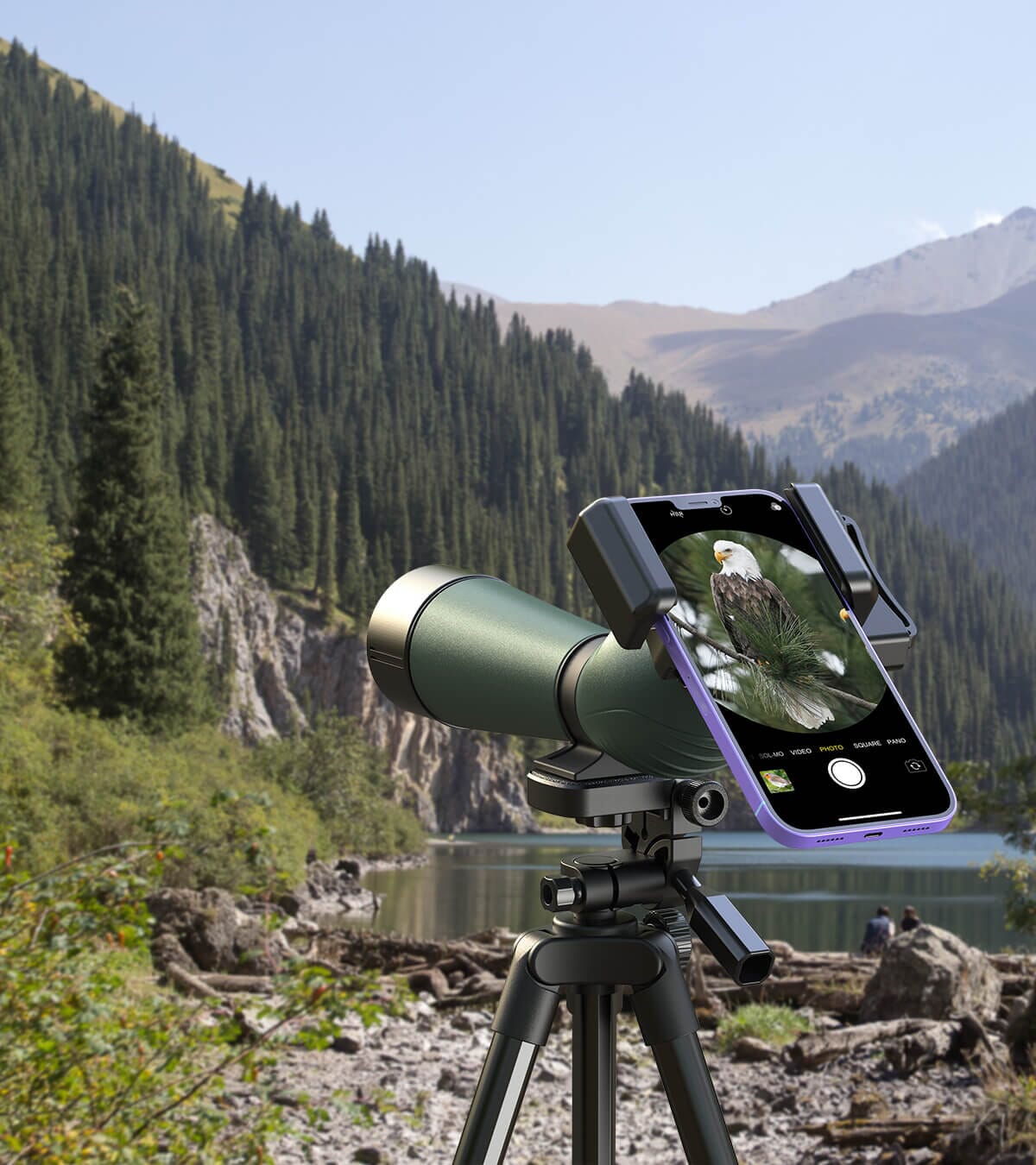 F002X iPhone Adapter for Binoculars/Microscopes/Telescopes APEXEL
