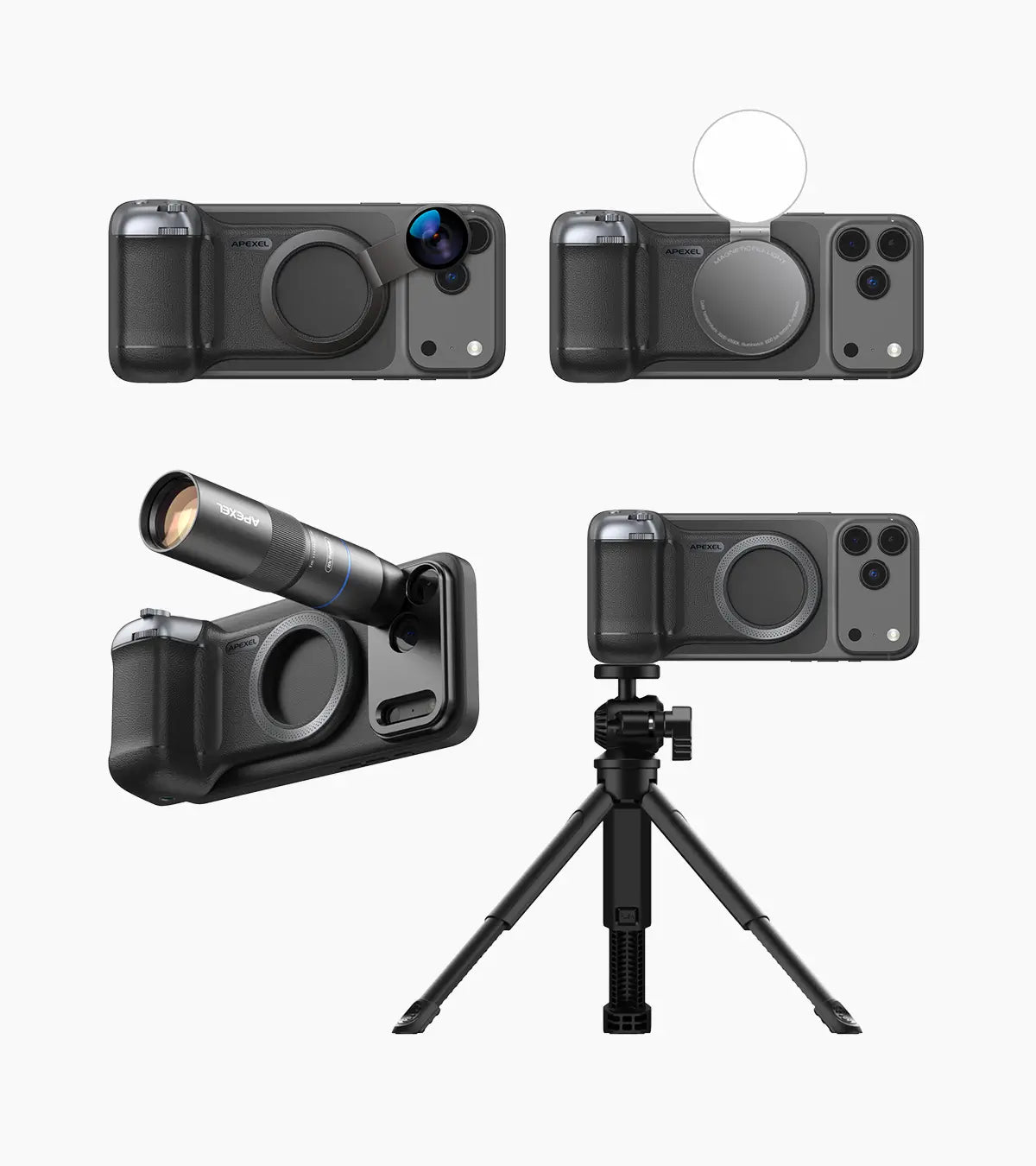 Magnetic Smartphone Camera Grip
