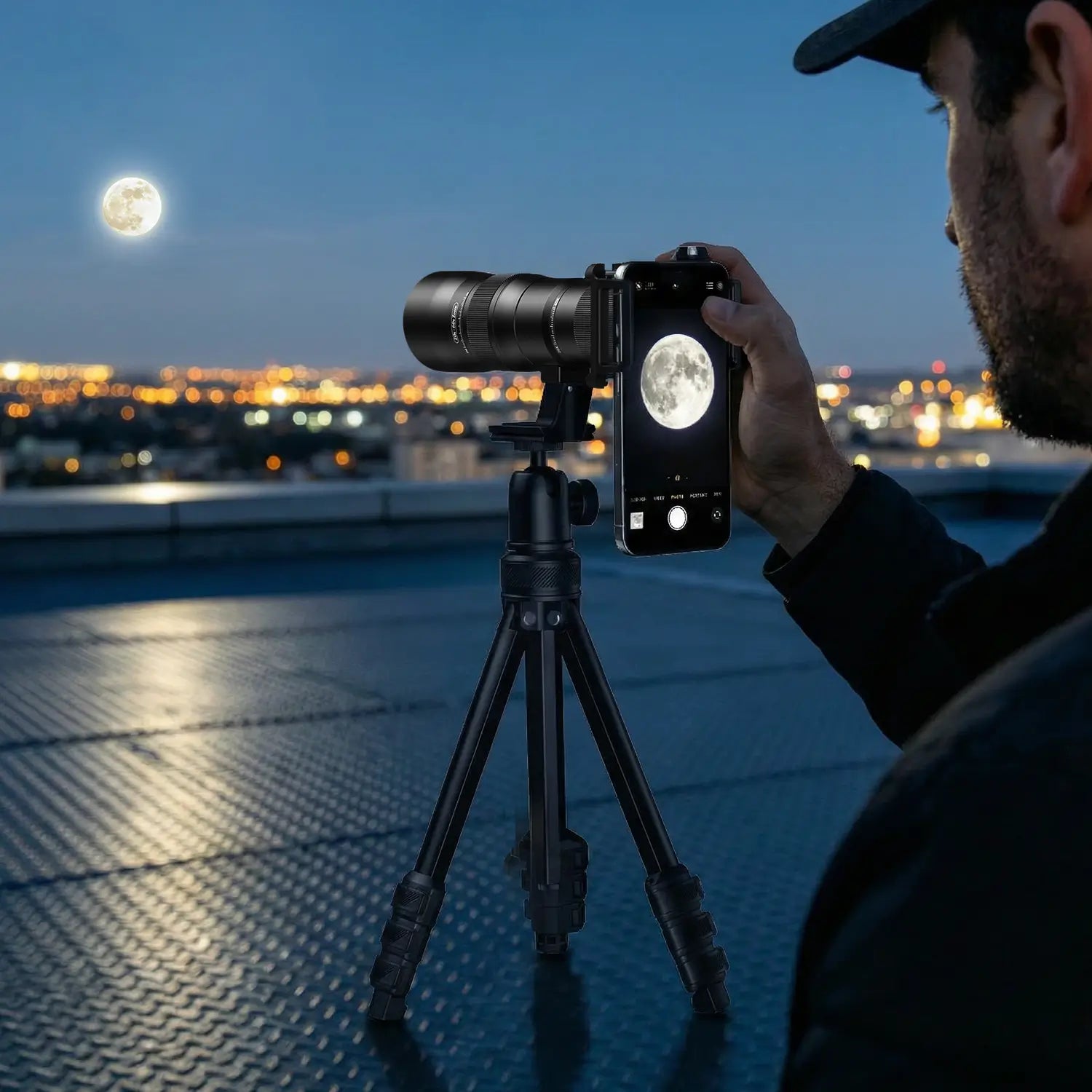 TeleCular 3 Series 20-60X Zoom Telephoto Lens APEXEL