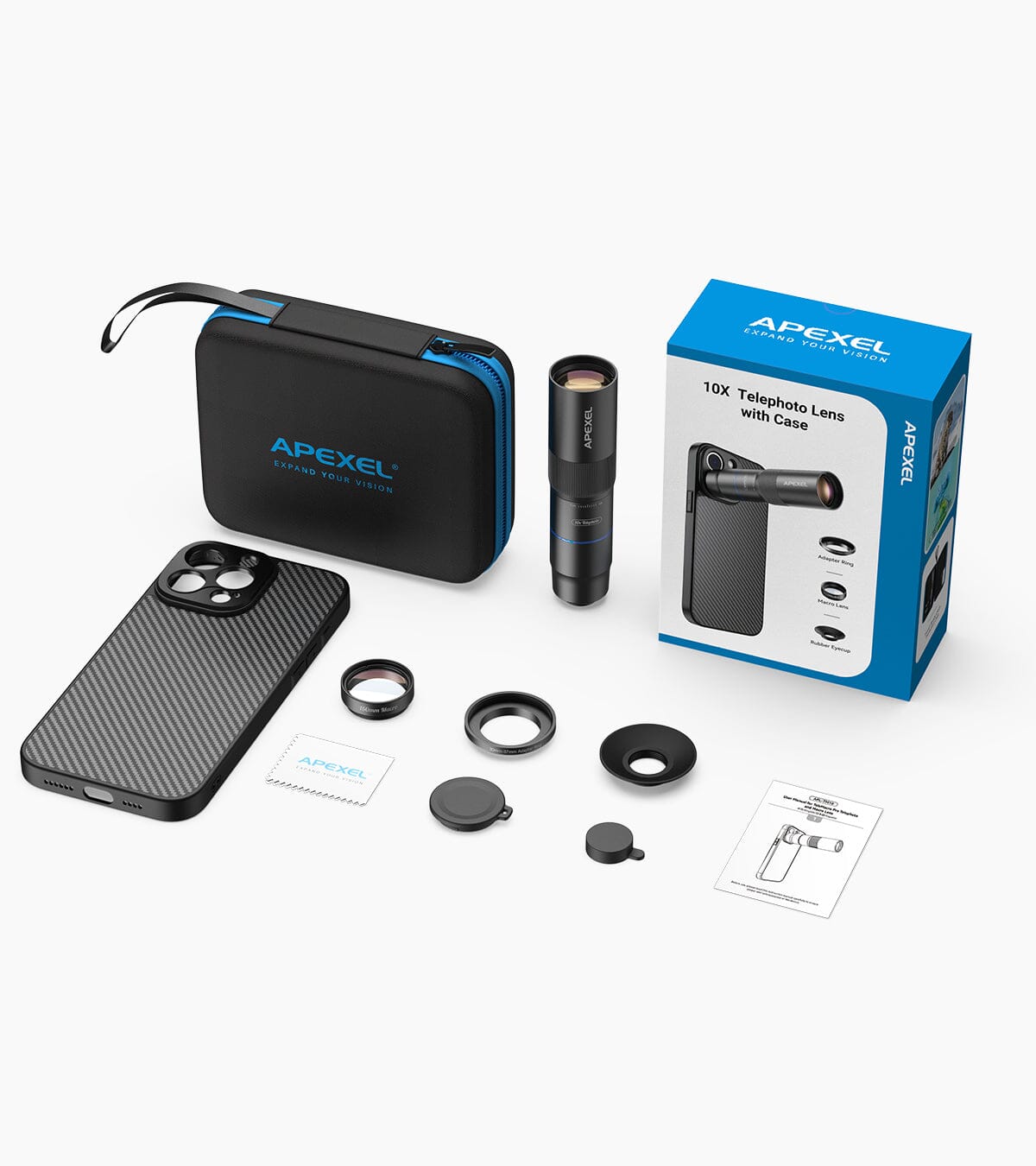 APEXEL Telemacro Pro 10X Mobile Photography Accessories APEXEL