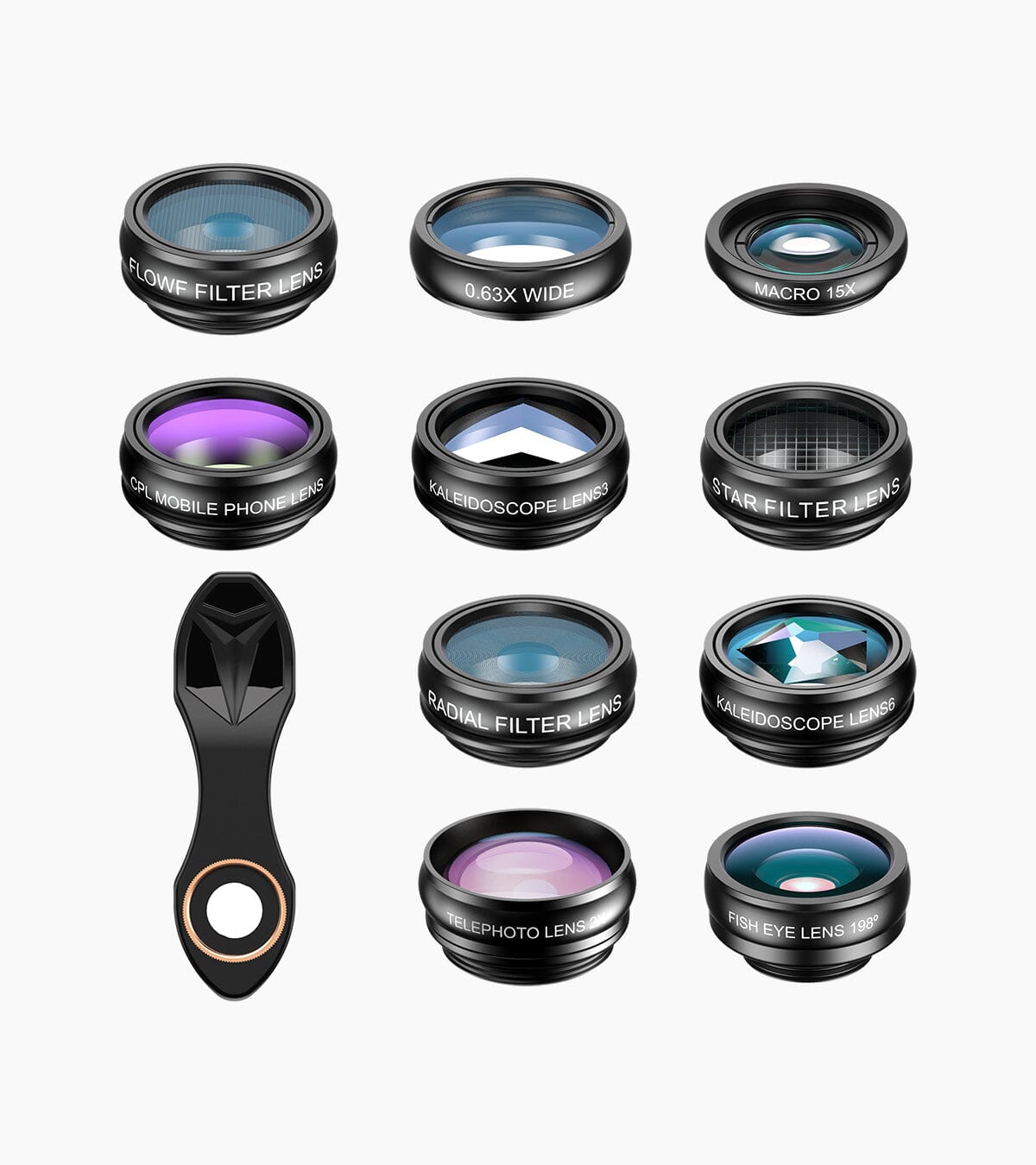 10 in Phone Lens Kit - Main Image