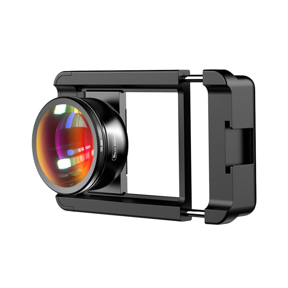 NEW 100mm Macro Phone Lens Kit with Multi-Function Lens Clip APEXEL