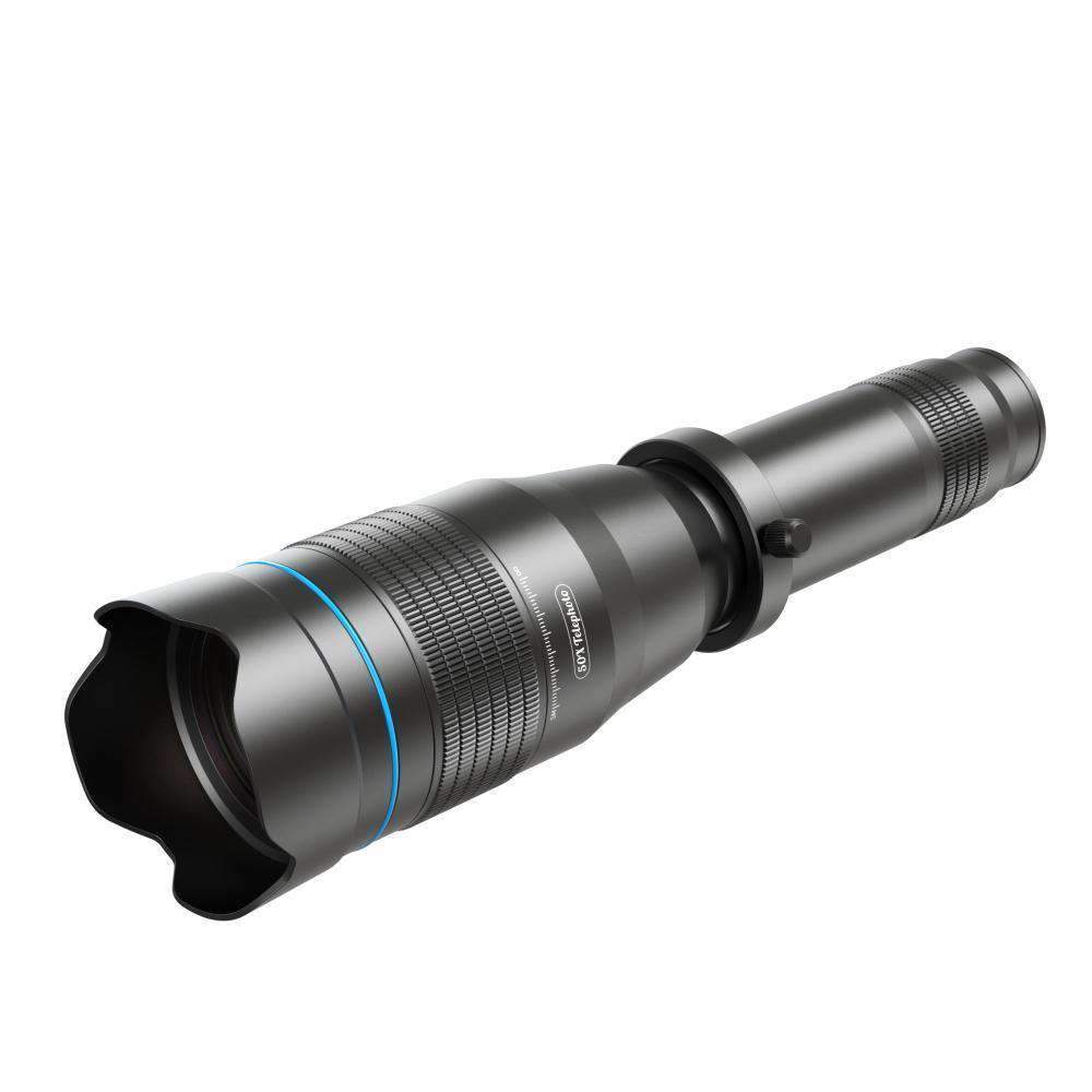 60X Monocular Telescope Lens Astronomical Zoom Extendable Tripod for Phone APEXEL Single 60X Telscope(Without Tripod&Remote)