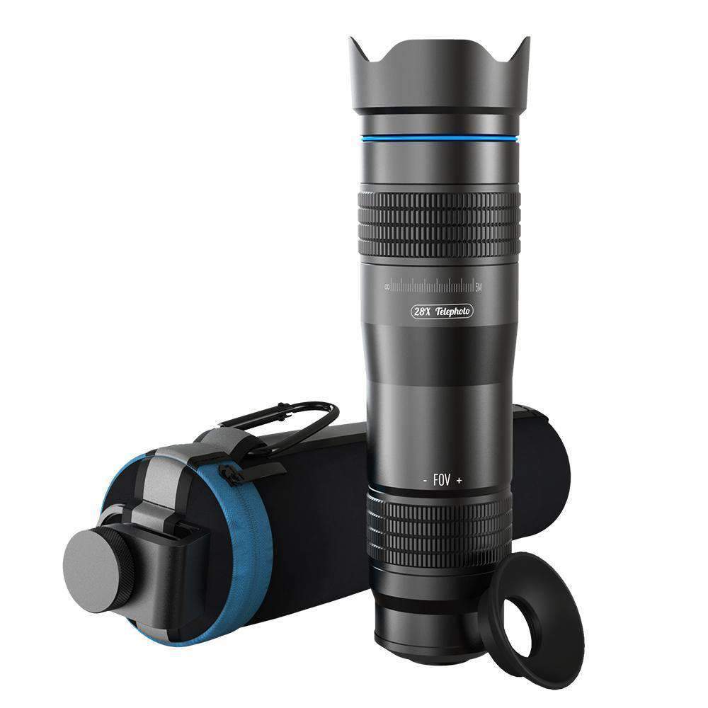 28X Full Metal Telescope Lens for Mobile Phone APEXEL