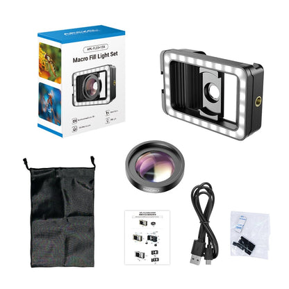 M15 Macro Lens with Fill Light APEXEL 