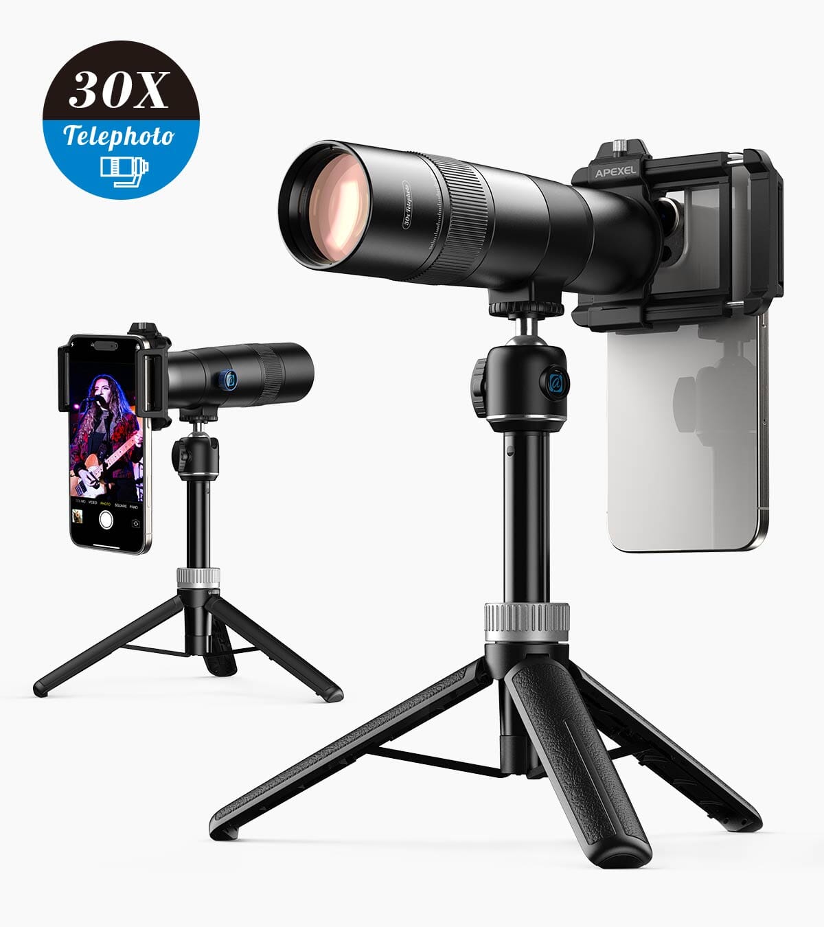 TeleCular 3 Series 30X Telephoto Lens APEXEL 