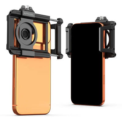 APEXEL Dual 17mm & 37mm Mount F005 Phone Lens Clip
