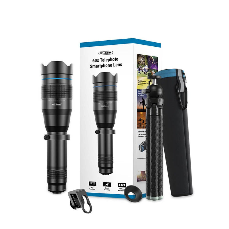 Mobile Super 60X Smartphone Telephoto Lens kits APEXEL 
