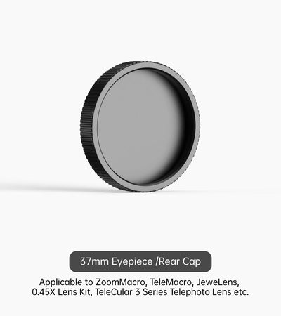 Apexel Front and Rear Lens Caps APEXEL 37mm Eyepiece /Rear Cap(2ps) 
