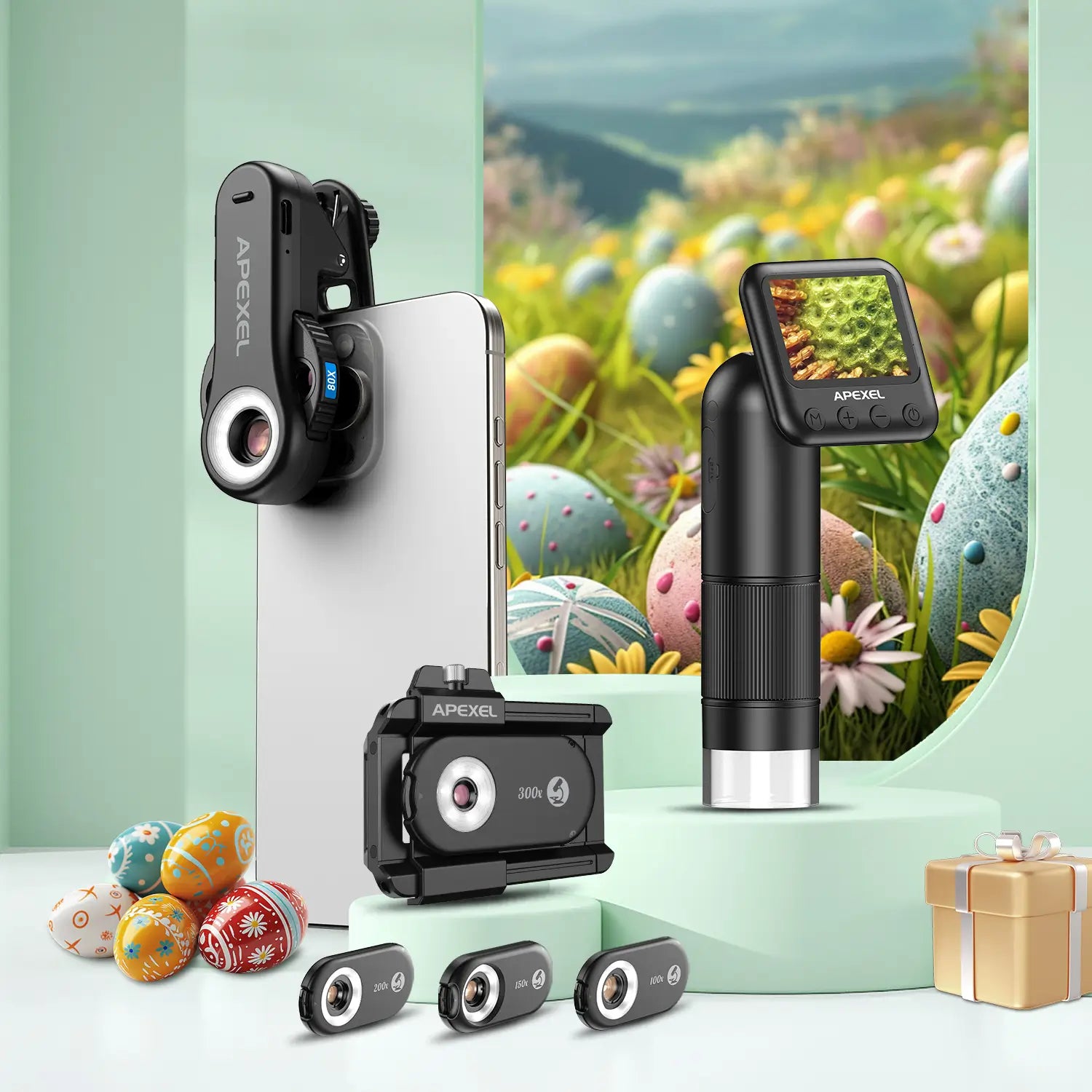 Mikroskopisches Erkundungsset