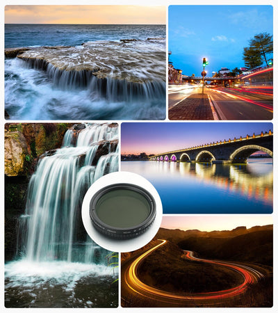 APEXEL Telefonlinse 46mm/52mm/58mm/62mm Neutral Density Filter APEXEL Officiel 