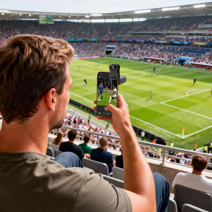 TeleZoom 5–10X zoomteleobjektiv Mobilt fotograferingstilbehør APEXEL
