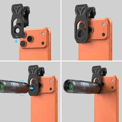 TeleZoom 5–10X Zoom Telephoto Lens Mobile Photography Accessories APEXEL