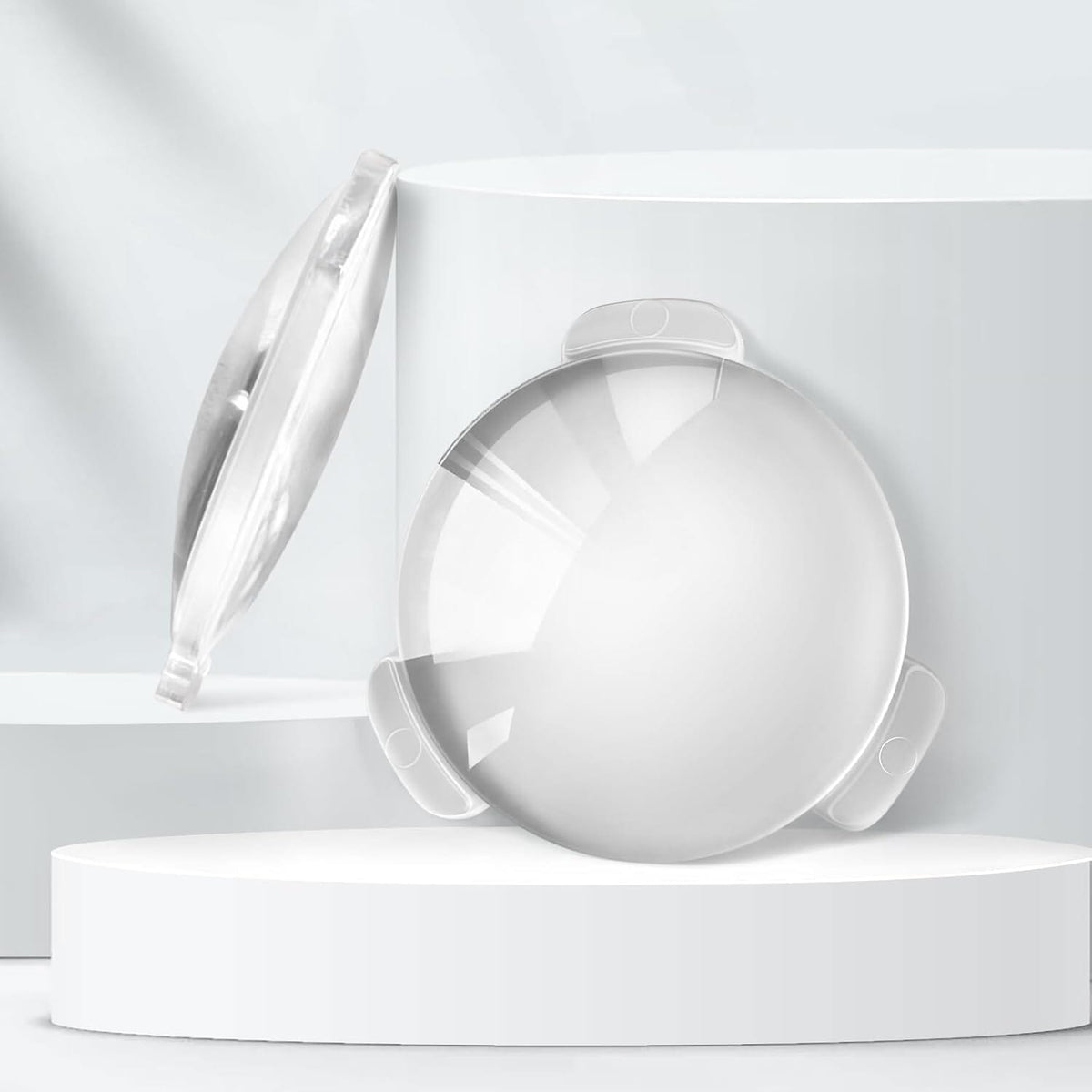 2PCS 3D Virtual Reality VR Lens BiConvex PMMA Lens For Google Cardboard