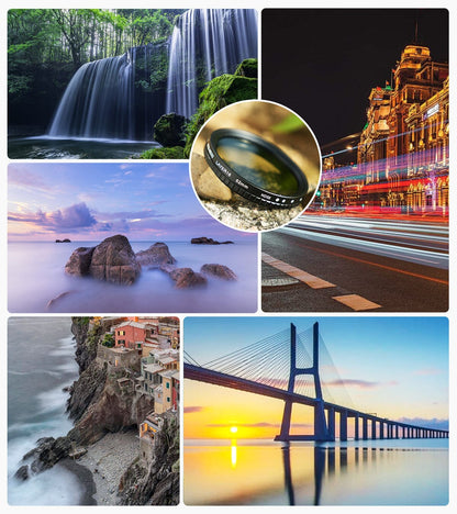 APEXEL Phone Lens 46mm/52mm/58mm/62mm Neutral Density Filter APEXEL Official 