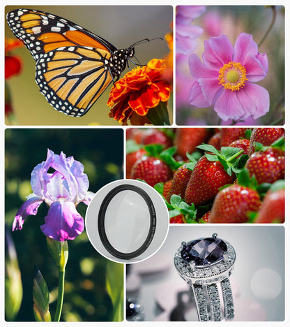 APEXEL Phone Lens 52mm/67mm Macro Shooting Magnification Filter APEXEL 