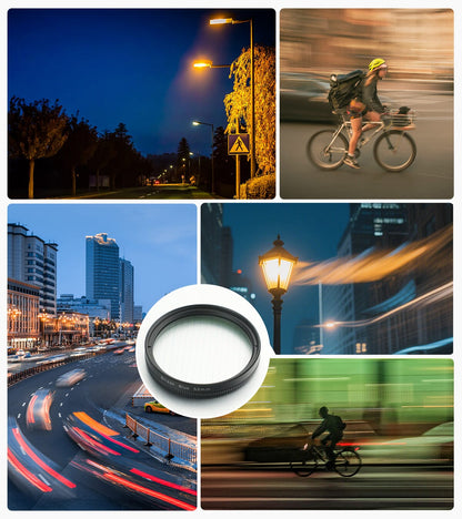 APEXEL Phone Lens 52mm/67mm Blue Streak Fliter APEXEL 