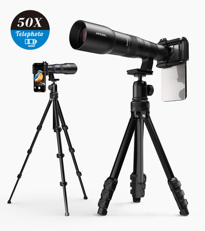 TeleCular 3 Series 50X Telephoto Lens APEXEL 