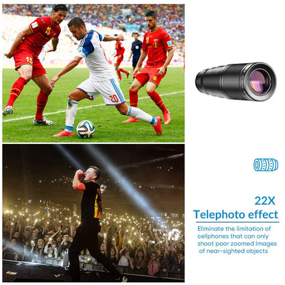22X 10 in 1 Phone Lens Kit APEXEL 