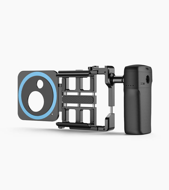 VideoRig 2 Pro Mobile Video Kit (enkelt håndholdt) til telefon APEXEL