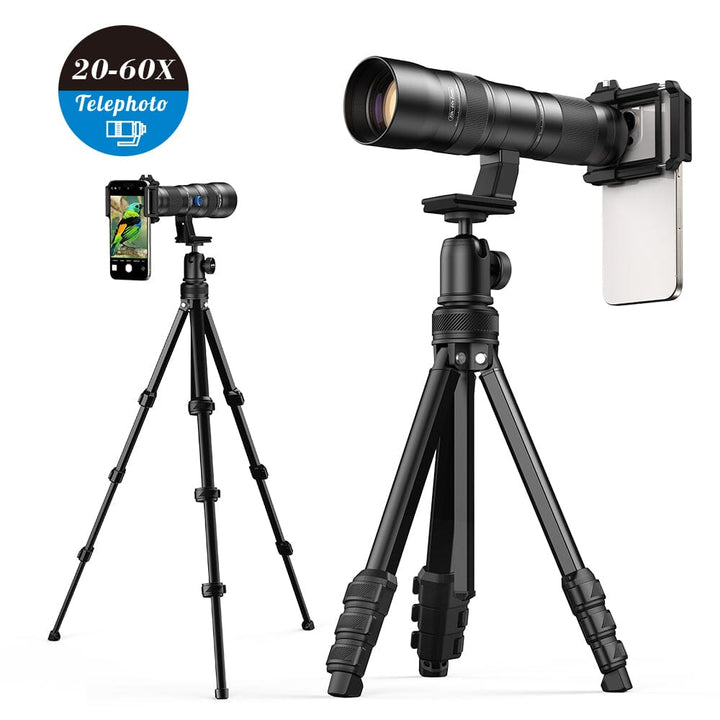 TeleCular 3-serien 20-60X zoomteleobjektiv APEXEL