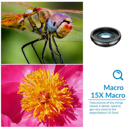22X 10 in 1 Phone Lens Kit APEXEL 