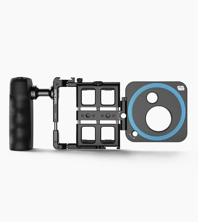 VideoRig 2 Pro Mobile Video Kit (enkelt håndholdt) til telefon APEXEL