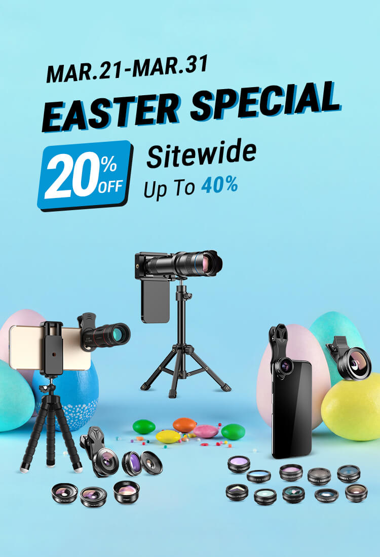 Apexel 2024 Mobile Photography Lens Accessories Easter Sale