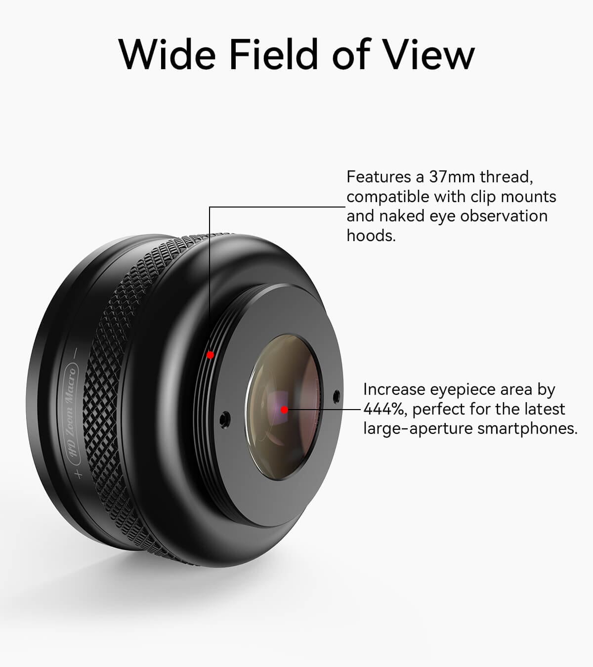 ZoomMacro Makro Lens APEXEL