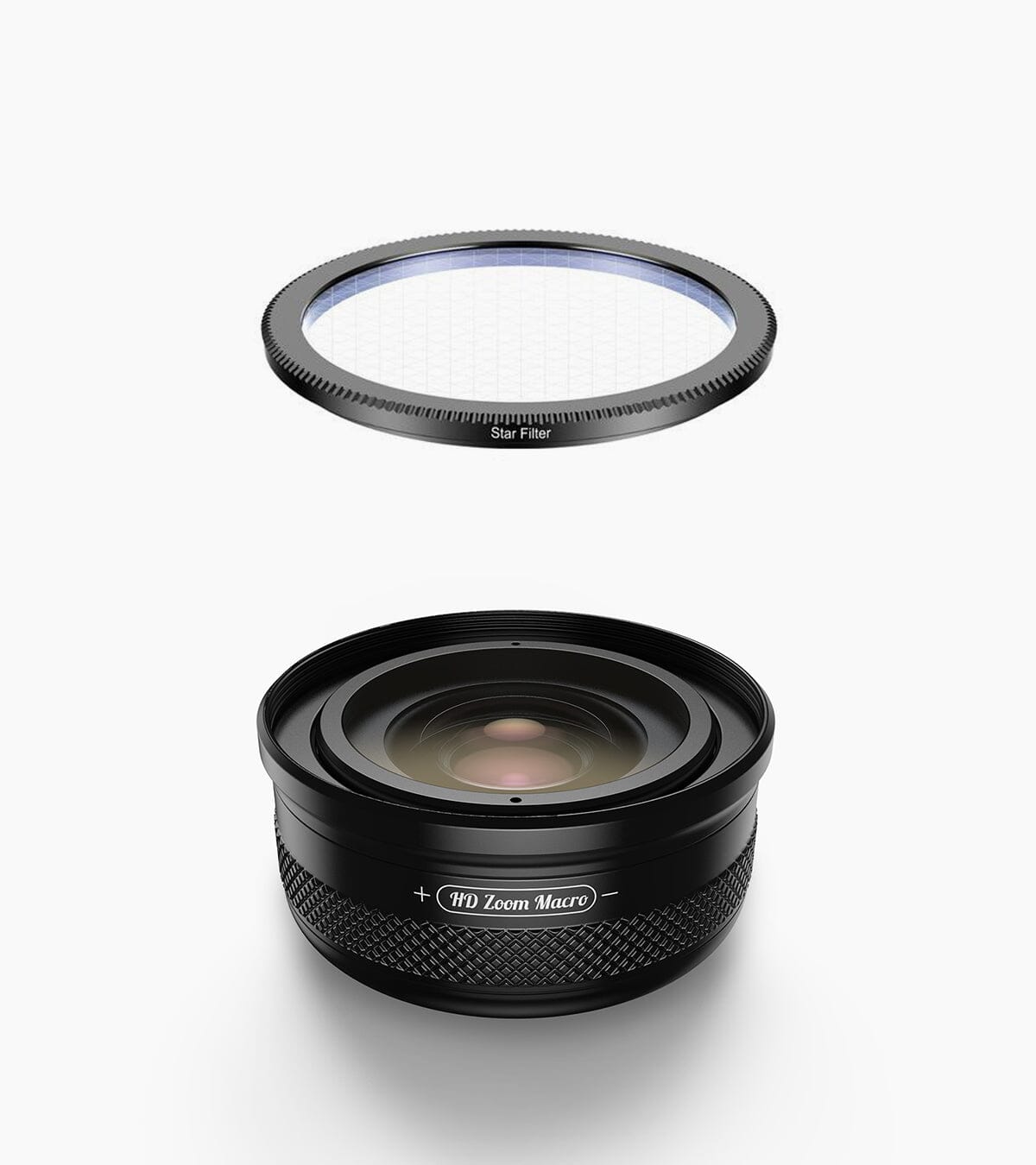 ZoomMacro Makro Lens APEXEL ZoomMacro+Star Filter