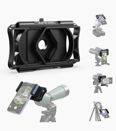 F002X iPhone Adapter til kikkerter/mikroskoper/teleskoper APEXEL 