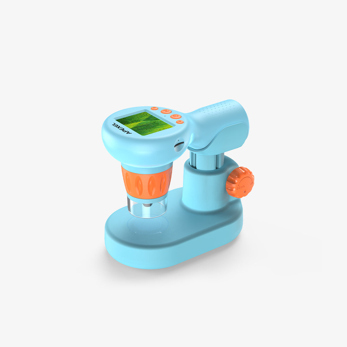 Apexel MS201 is the first children's series microscope, which has won many R&D and appearance patents.