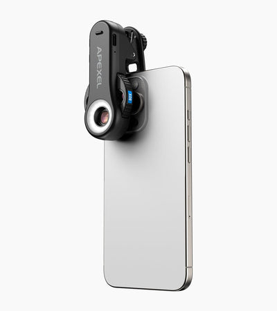 TriScope 40X/80X/120X Integrated Phone Microscope Lens APEXEL 