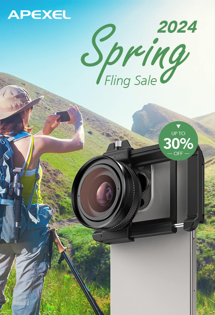 Spring 2024 Flash Sale 30%OFF - Apexel Mobile Photography Lens Accessories