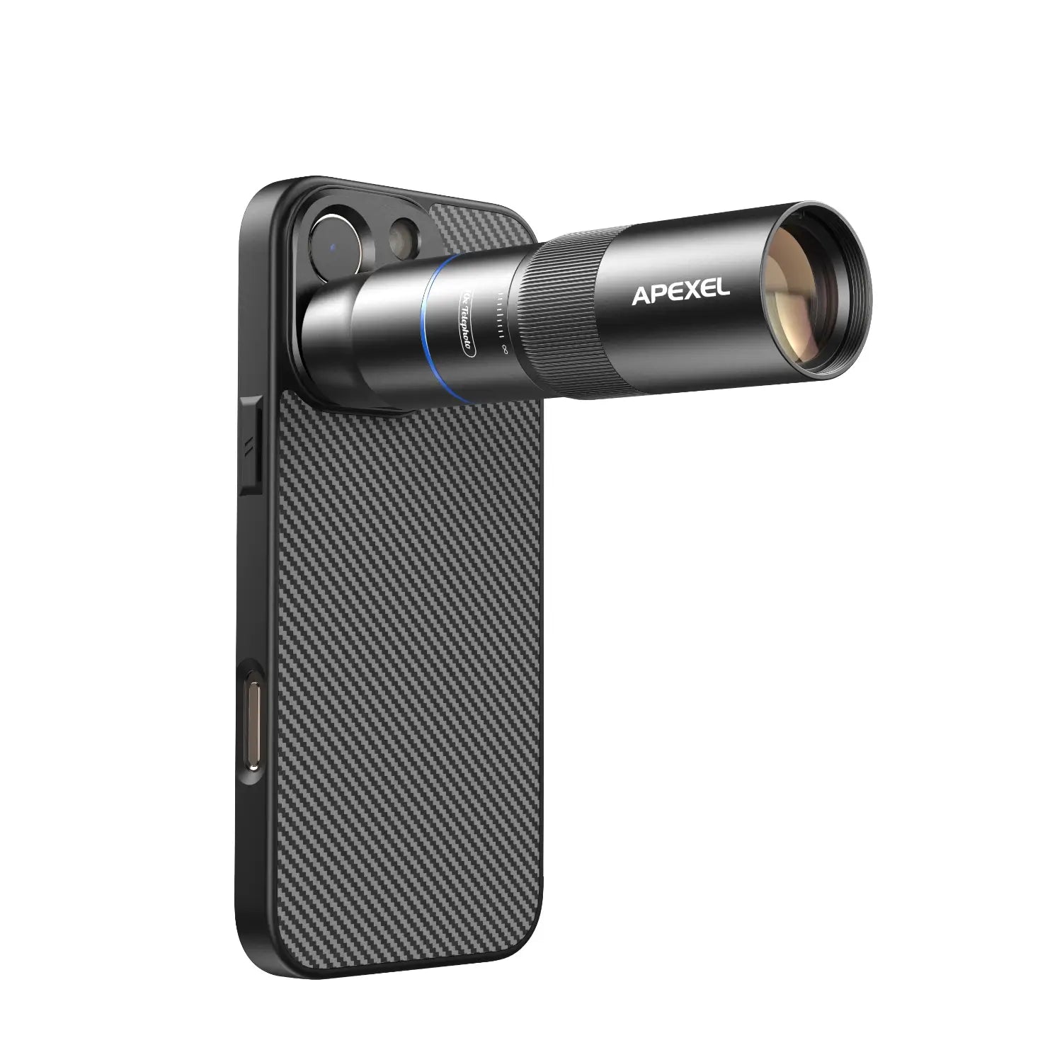 TeleMacro Pro 10X 2-in-1 Telephoto & Macro Lens
