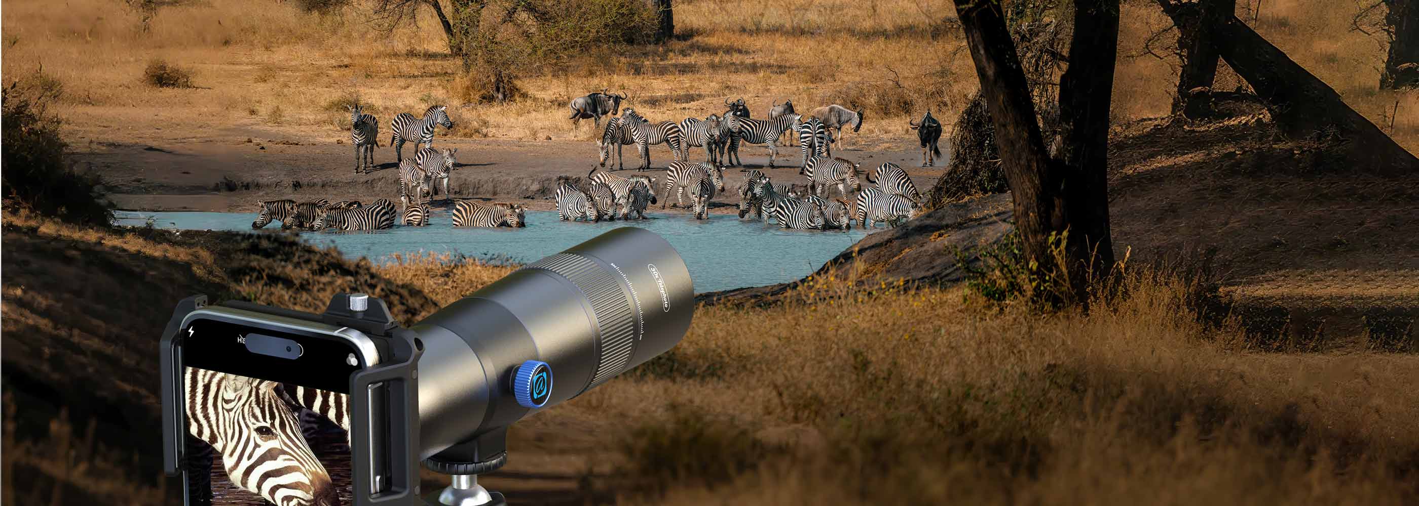 TeleCular 3 Series 30X telephoto Lens Shot Wildlife For Smartphone