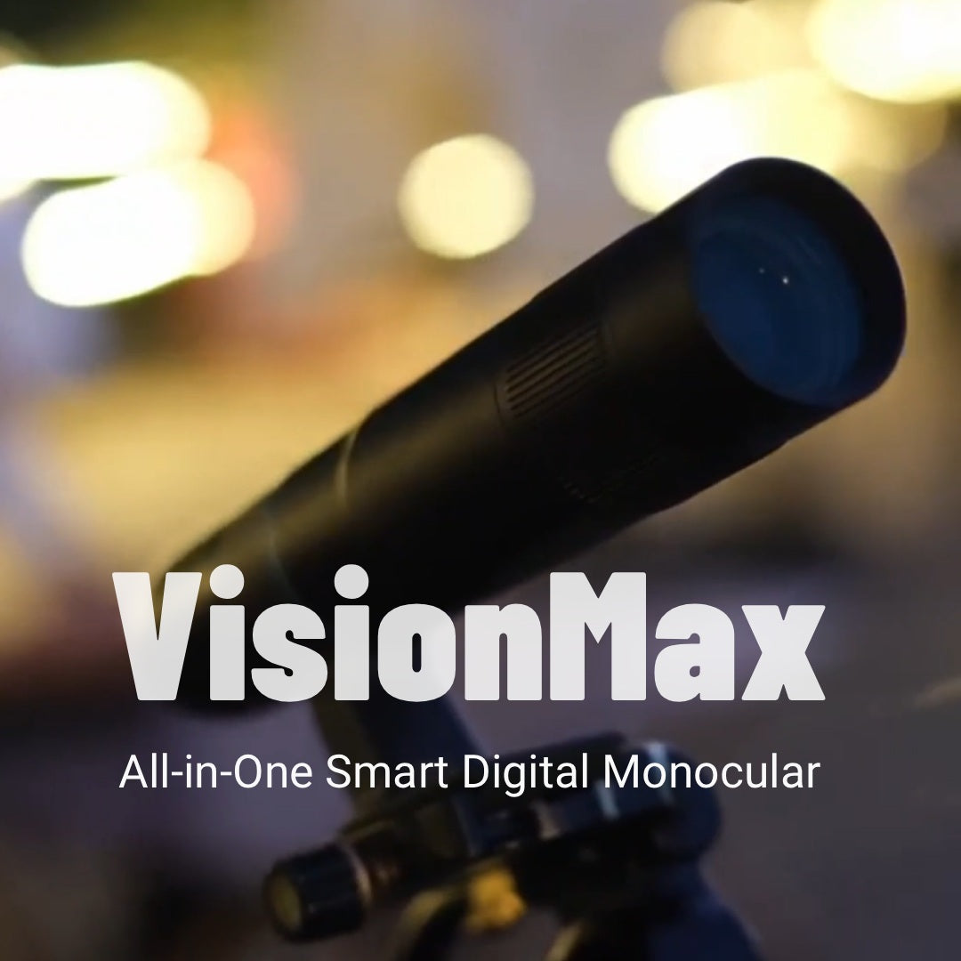 Load video: Apexel VisionMax – Smart Digital Monocular for Birdwatching, Travel &amp; Photography