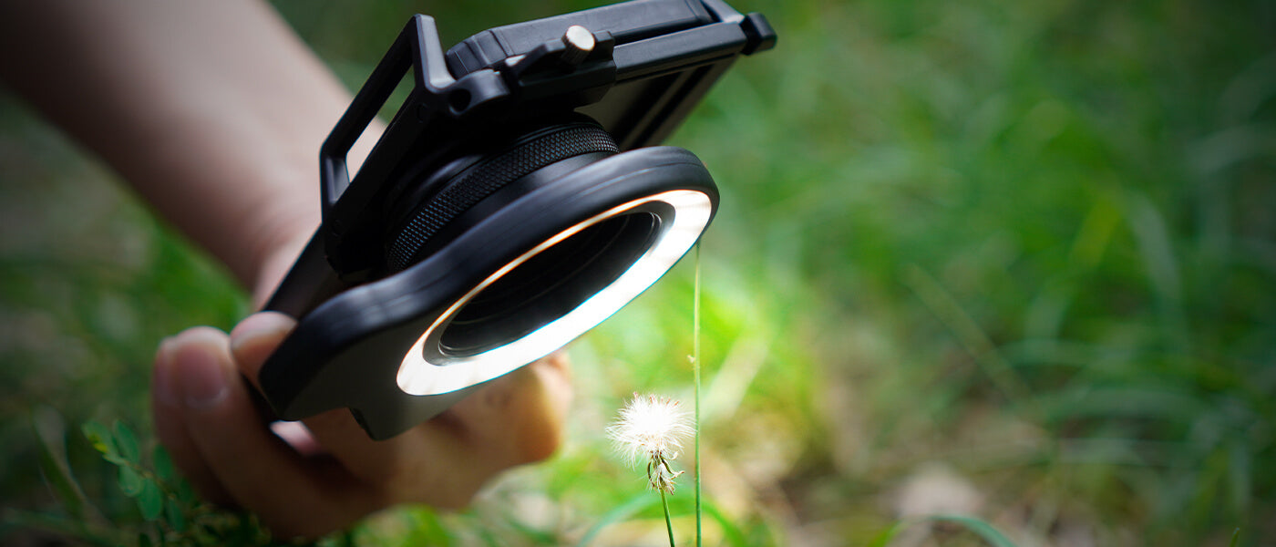 Apexel FL26 LensLight Macro Photography Pocket Ring Light