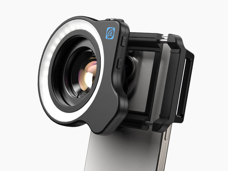 Apexel FL26 LensLight Macro Photography Pocket Ring Light