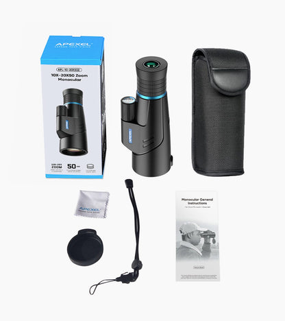10-20X Zoom Monocular Telescope APEXEL 