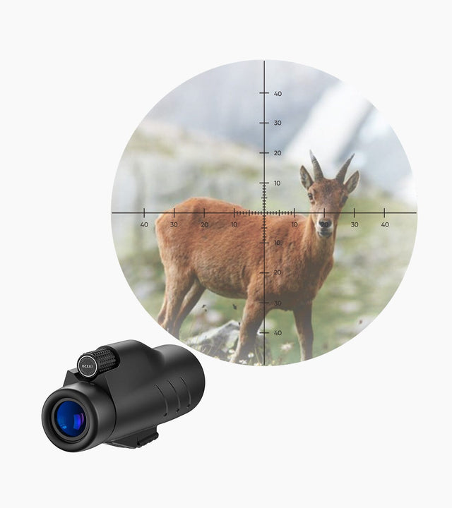 M8 10X50 HD Afstandsmåler Monokulær APEXEL