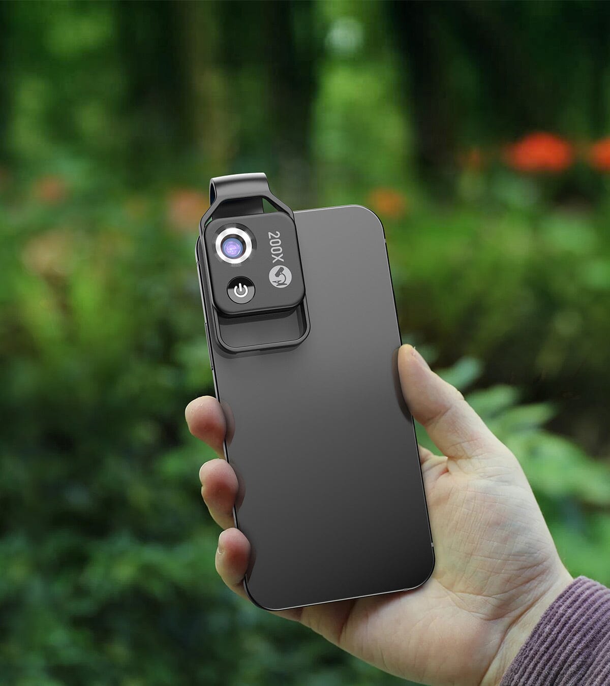 MS002 Mobile Phone 200X LED Microscope Lens - APEXEL